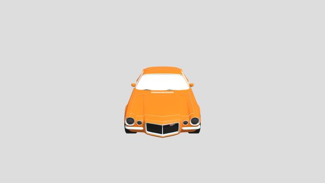 Chevrolet Camaro-Z28 1972 for 3D-printing 3D model thumbnail