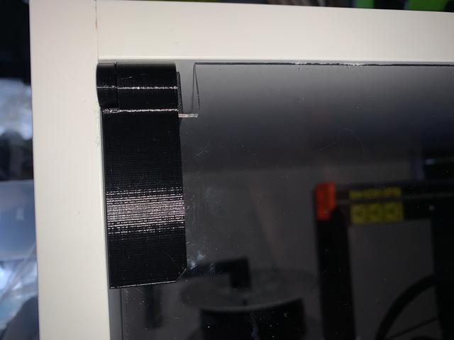 Hinge for Prusa mk3 cabinet / enclousure 3D model thumbnail