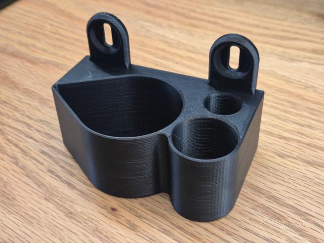 Air Blower Skadis Mount (T-Clip System) for TAD051 3D model thumbnail