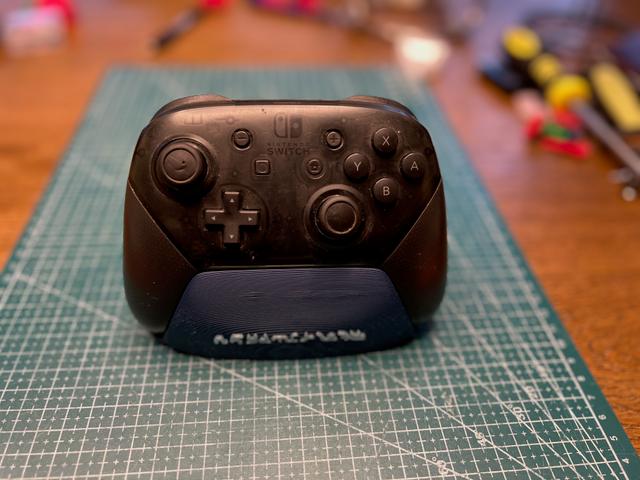 Nintendo Switch Pro Controller Wall mount (Zelda BOTW TOTK Zonai edition) 3D model thumbnail