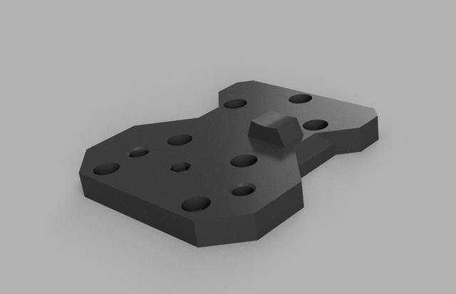 Sherpa micro mount for EVA 3 3D model thumbnail