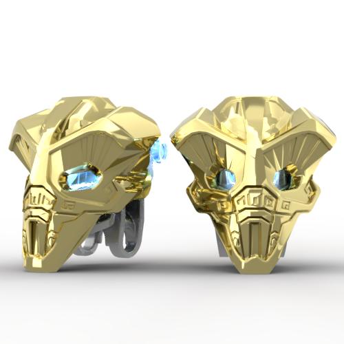 Kanohi Viesti Mask of Interdimesional Communication 3D model thumbnail