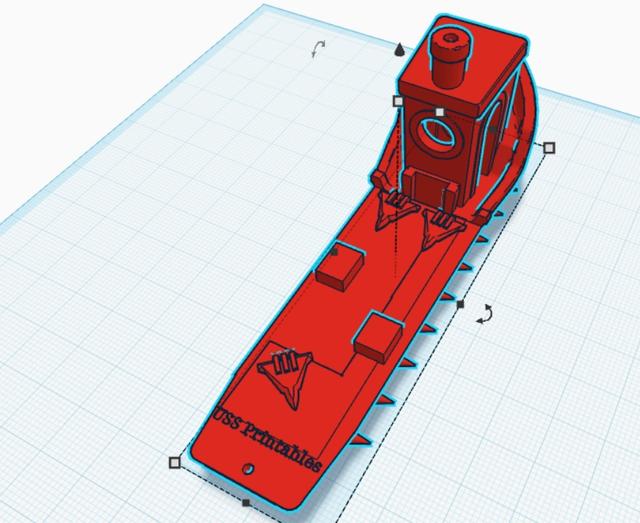USS printables 3D model thumbnail