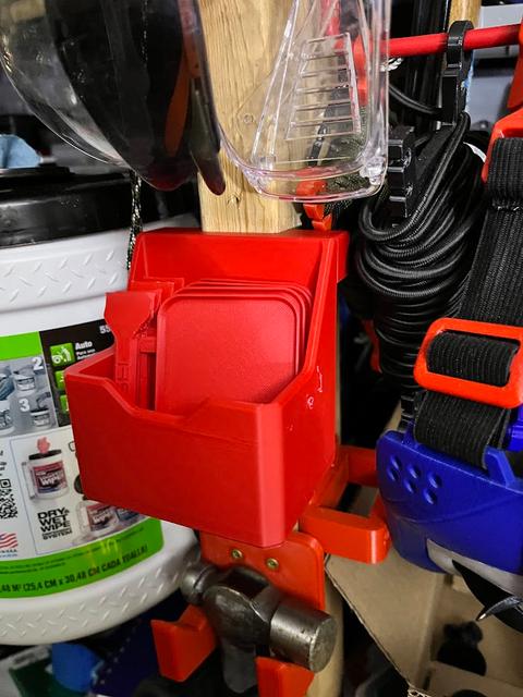 2 x 4 mount for French Cleat adapter 3D model thumbnail