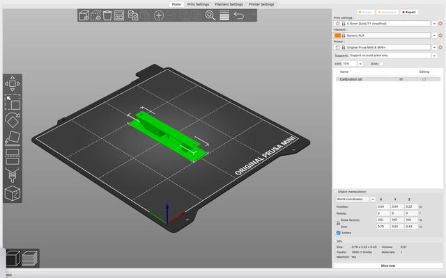 All in one calibration test 3D model thumbnail
