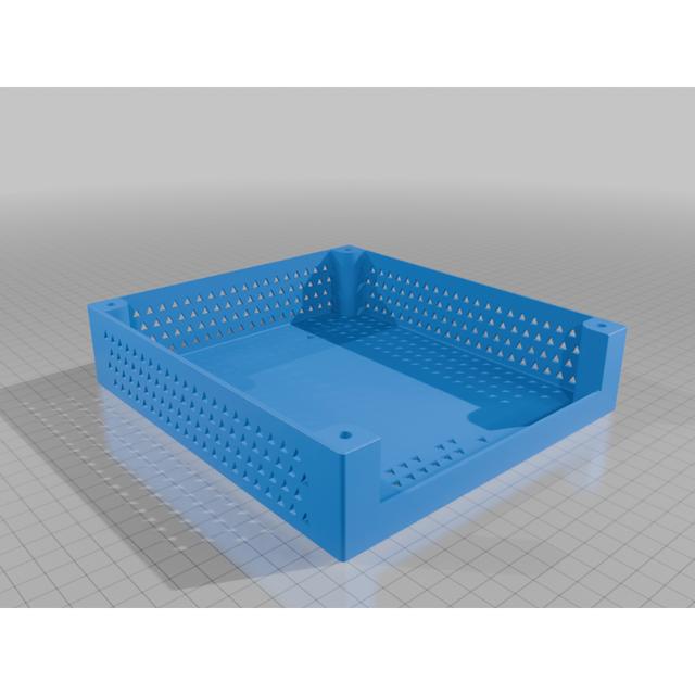 UniFi Door Hub G3 Wall Enclosure 3D model thumbnail
