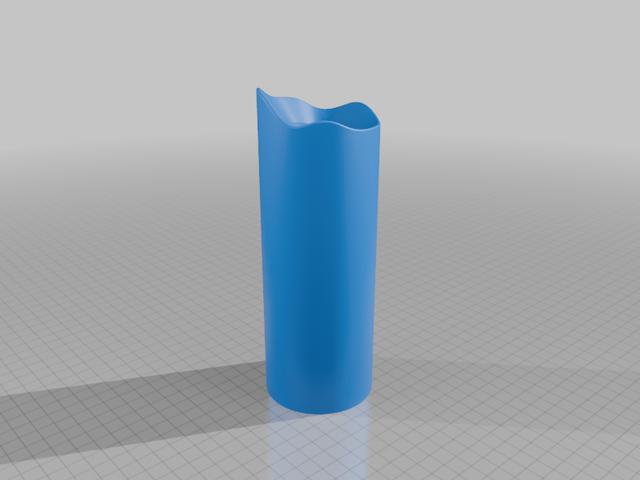LED light Candle Set 3D model thumbnail