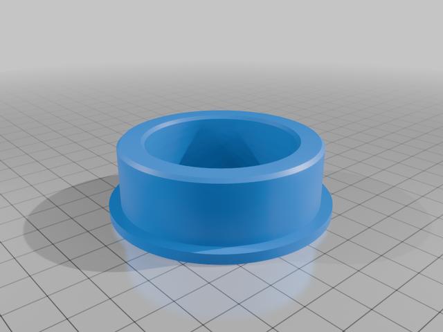 Merkur XR4Ti MC2 Differential Mount Bushing 3D model thumbnail