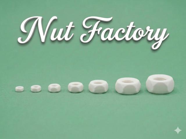 NUT FACTORY 3D model thumbnail