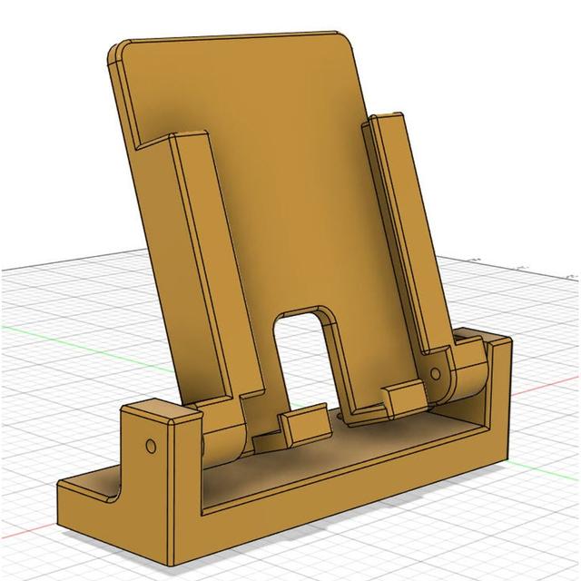 Phone/Camera hold 3D model thumbnail