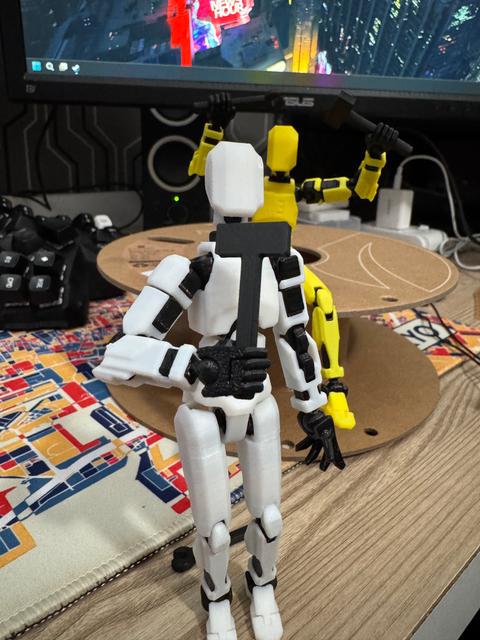 Simple Hammer - Accessory for DUMMY 13 (as well as LUCKY 13, EASY 13, MINI 13, etc.) 3D model thumbnail