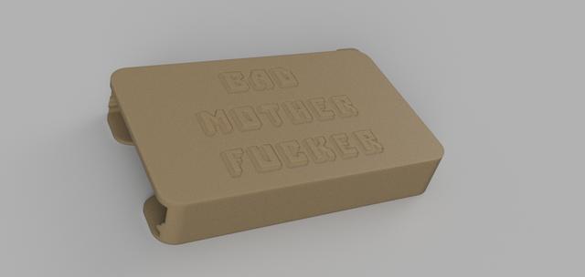 Pulp fiction wallet 3D model thumbnail