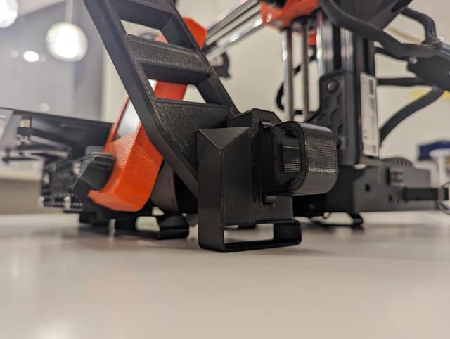 1/2" Extension Foot for Prusa Mini Side Spool Holder 3D model thumbnail