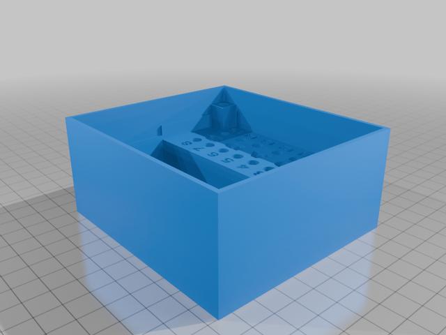 Catan Player Pieces Case  3D model thumbnail
