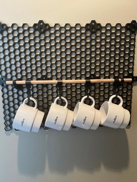 HSW dowel holder 3D model thumbnail