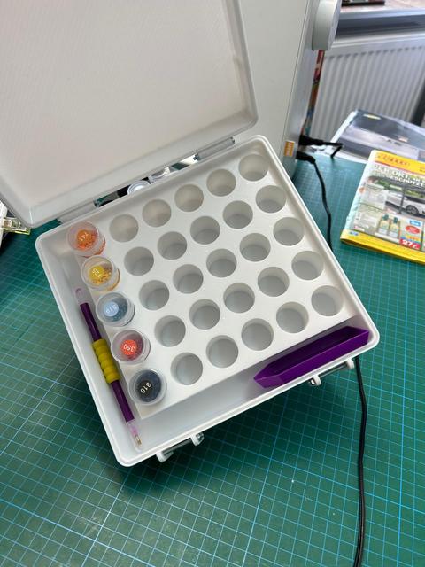 Diamont-Painting Transporkästchen 30 Dosen 3D model thumbnail