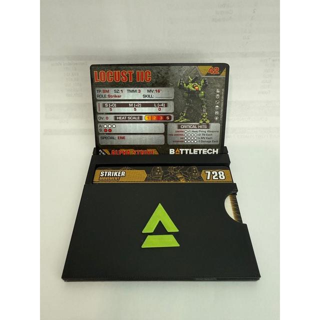 Battletech Aces Automated Mech card holder 3D model thumbnail