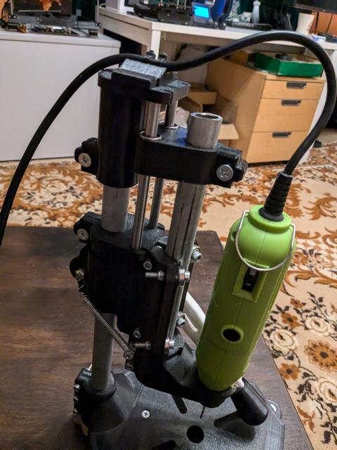 Movement stabilizer for DREMEL drill press 3D model thumbnail