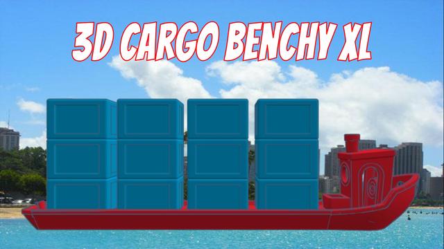3D CARGO BENCHY XL 3D model thumbnail