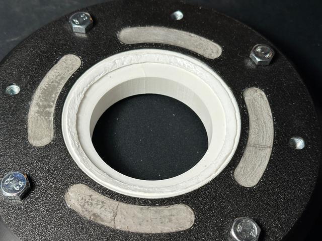 Mold to make a silicone o-ring for the Open Ball vise base. 3D model thumbnail