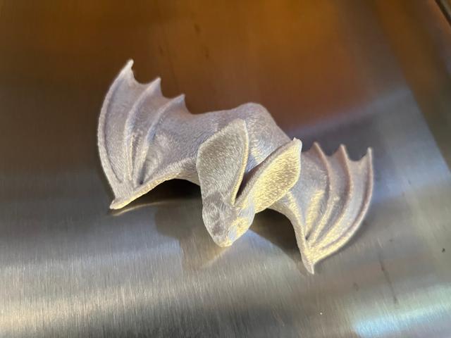 Cute Halloween bat 2023 with magnet 3D model thumbnail