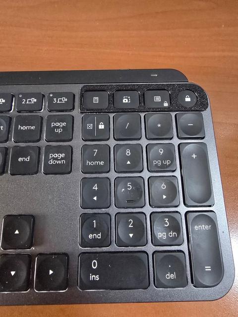 Logitech MX Keys S key guard 3D model thumbnail