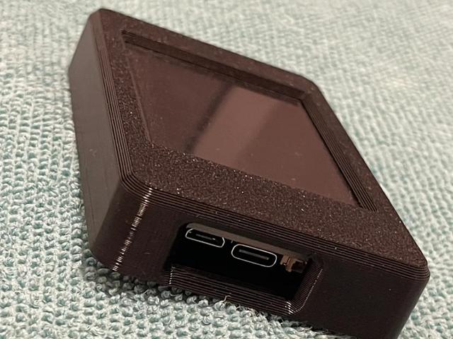 CYD Klipper display for USB-C and USB Micro 3D model thumbnail