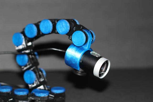 Microsoft LifeCam mount 3D model thumbnail