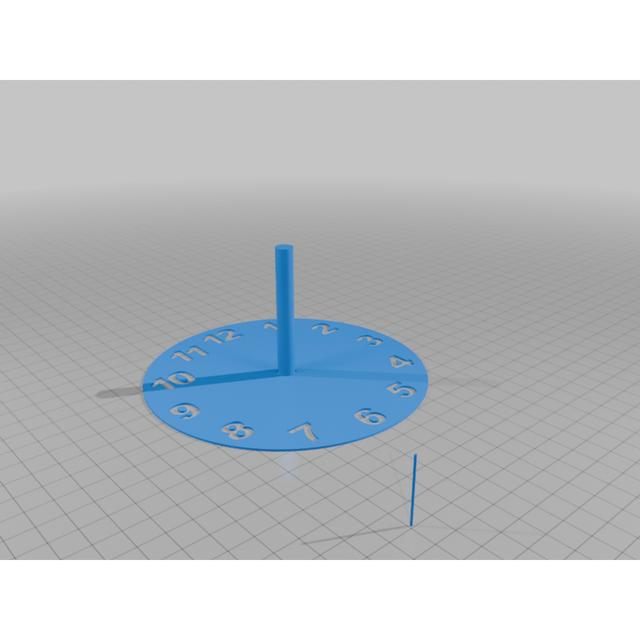 sundial 3D model thumbnail