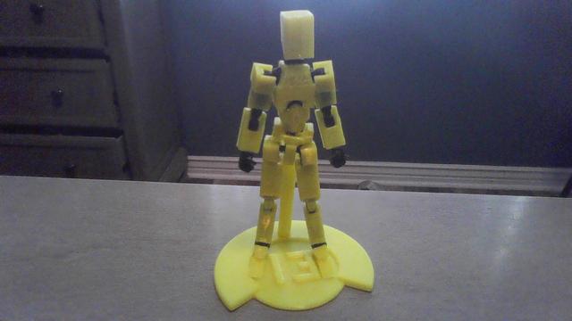 Square Dummy 13 3D model thumbnail