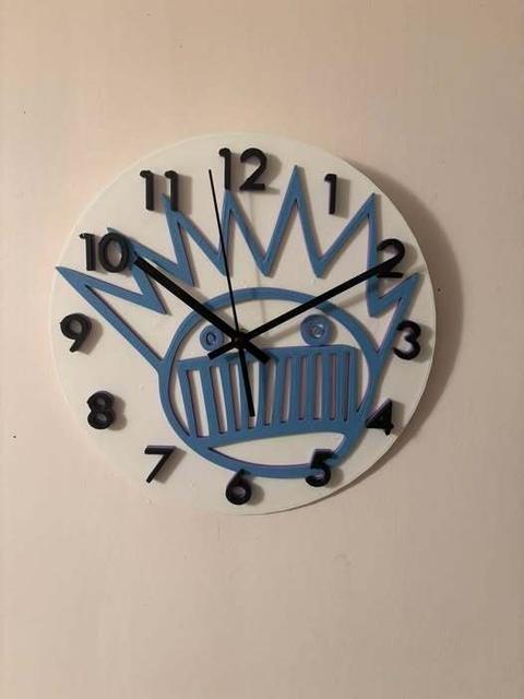 Boognish Clock 3D model thumbnail