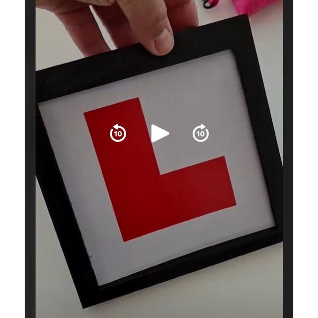 Sign holder for L - sign  3D model thumbnail