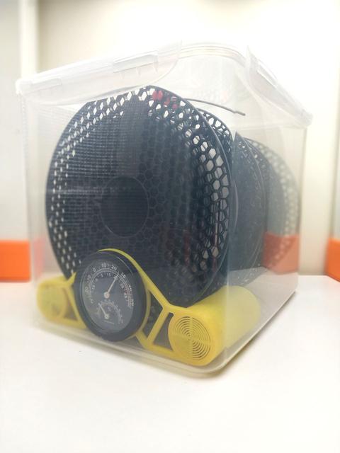 Thermo-Hygrometer holder 3D model thumbnail