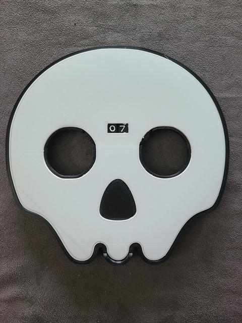 BoTC OnTheBlock Skull Marker with Vote Dial 3D model thumbnail