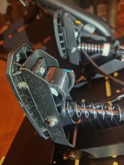 Vibration mount for T598 pedals 3D model thumbnail