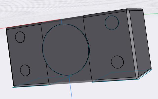 Speaker man head for mini 13 3D model thumbnail