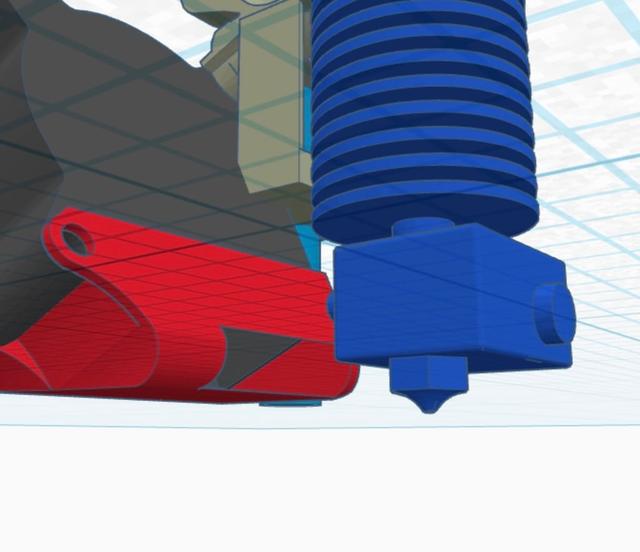 Daemon 4020 Blower Fan Duct 3D model thumbnail