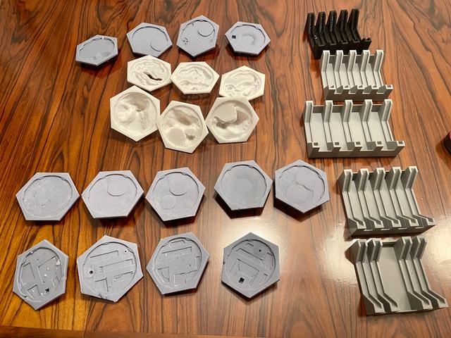 3D Catan - hollow tiles 3D model thumbnail