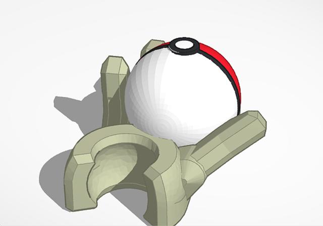 Pokeball Hand for Dummy 13 3D model thumbnail