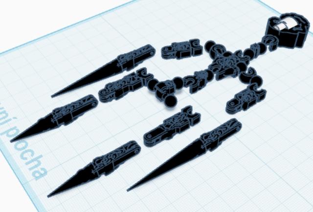 locust 13 (from doctor nowhere) 3D model thumbnail