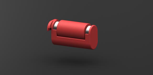 Raise3d Pro2 Compact Spool Holder 3D model thumbnail