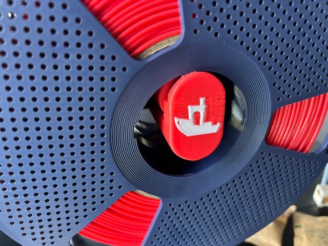 Raise3d Compact Benchy Spool Holder 3D model thumbnail