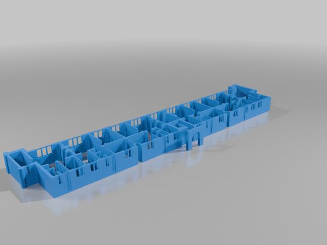 Markievicz Models - Blocks A, F, G 3D model thumbnail