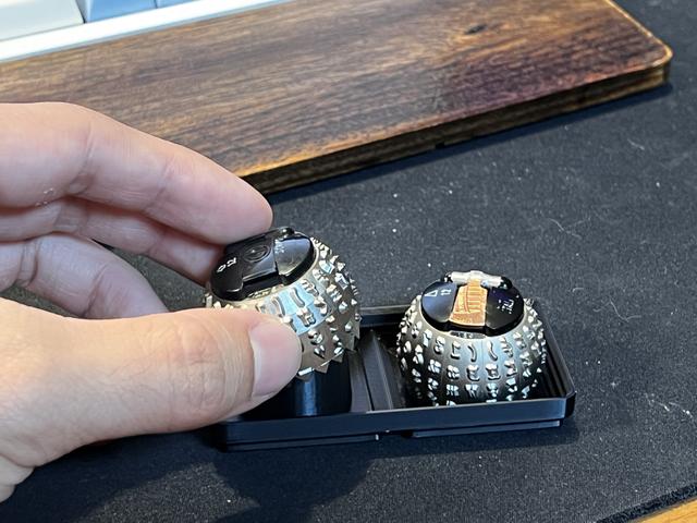 Gridfinity trays for IBM Selectric typeball elements 3D model thumbnail