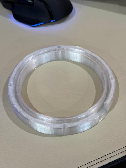 Speaker LED Ring Bracket 3D model thumbnail