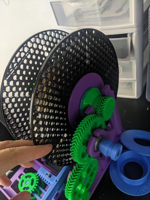 Prusament Adaptor for Bambu Lab Spooler 3D model thumbnail