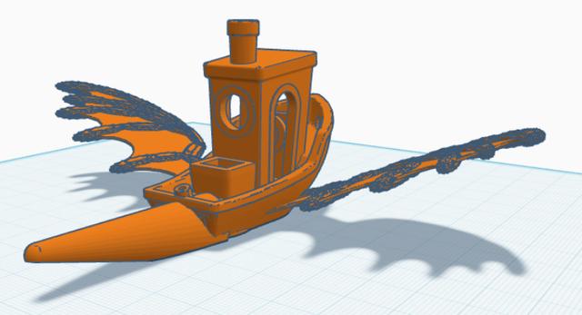 DragBenchy 3D model thumbnail