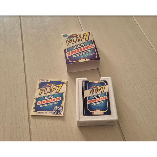 Insert, Flip 7 with Vengeance - Original box as Sleeve 3D model thumbnail