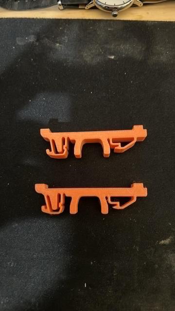 DIN rail clip suit medium Baldrick board 3D model thumbnail