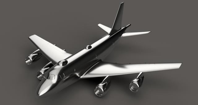 Kawasaki P-1 3D model thumbnail